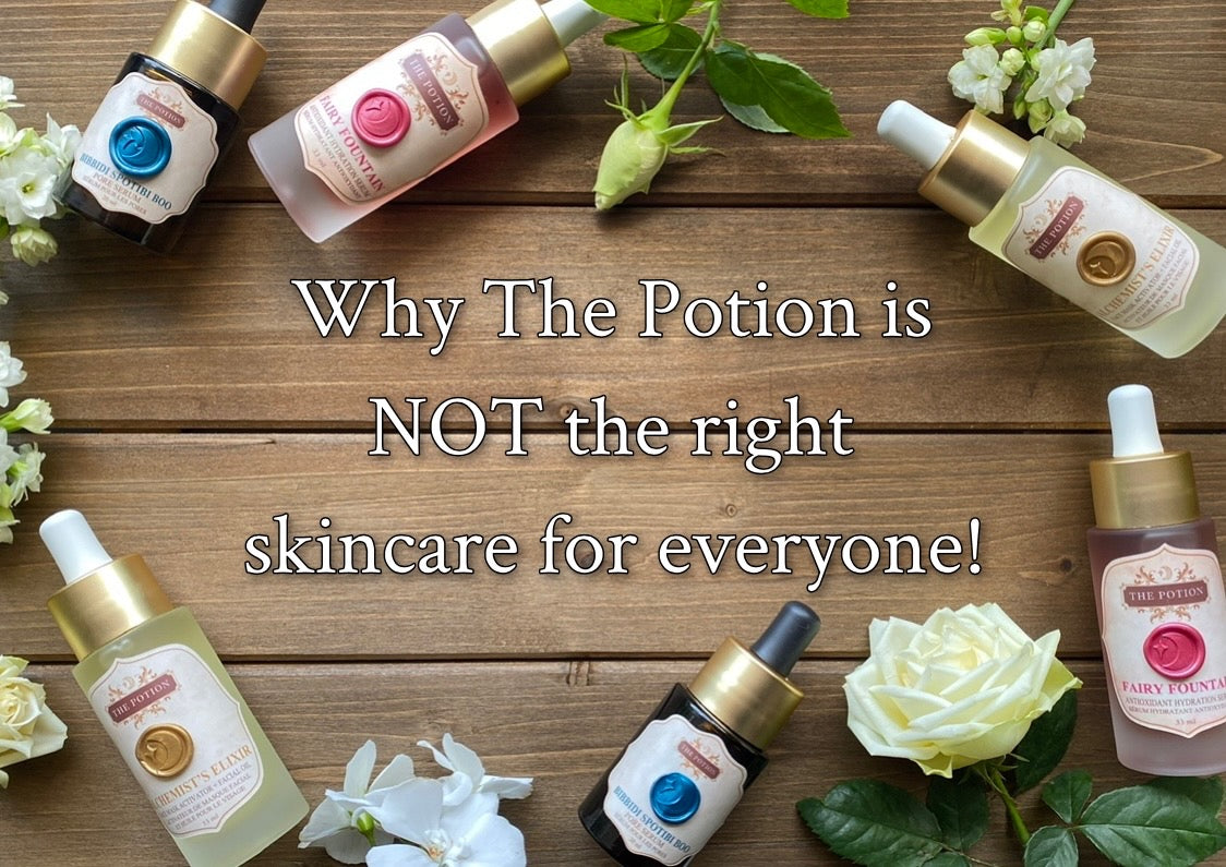 Why The Potion Is NOT The Right Skincare For Everyone!