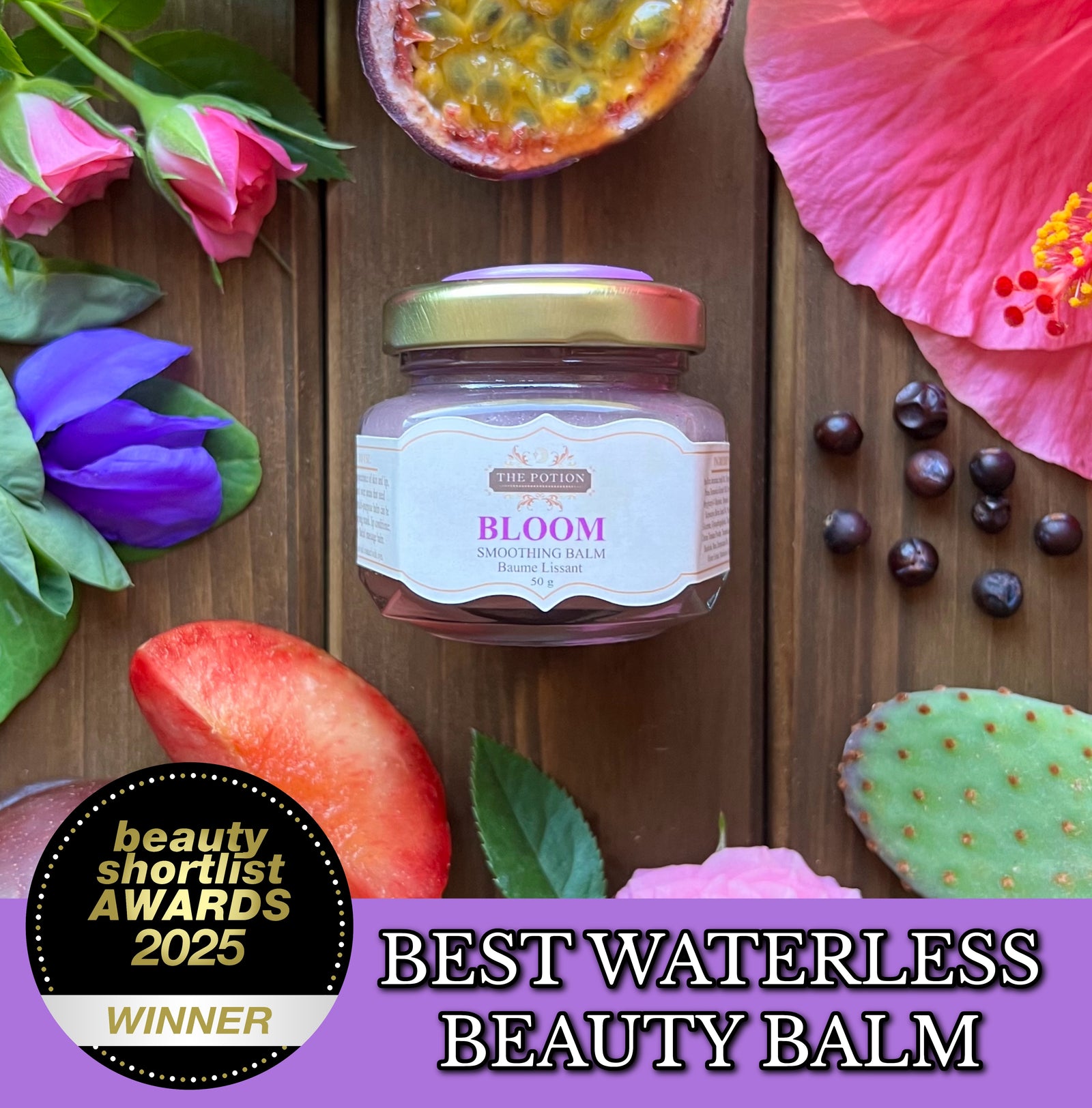 BLOOM. Smoothing Facial Balm.