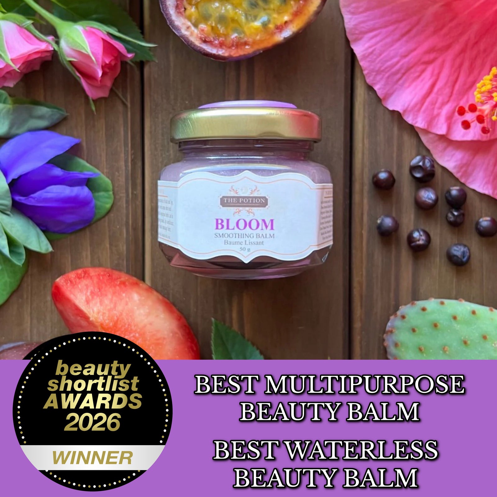 BLOOM. Smoothing Facial Balm.