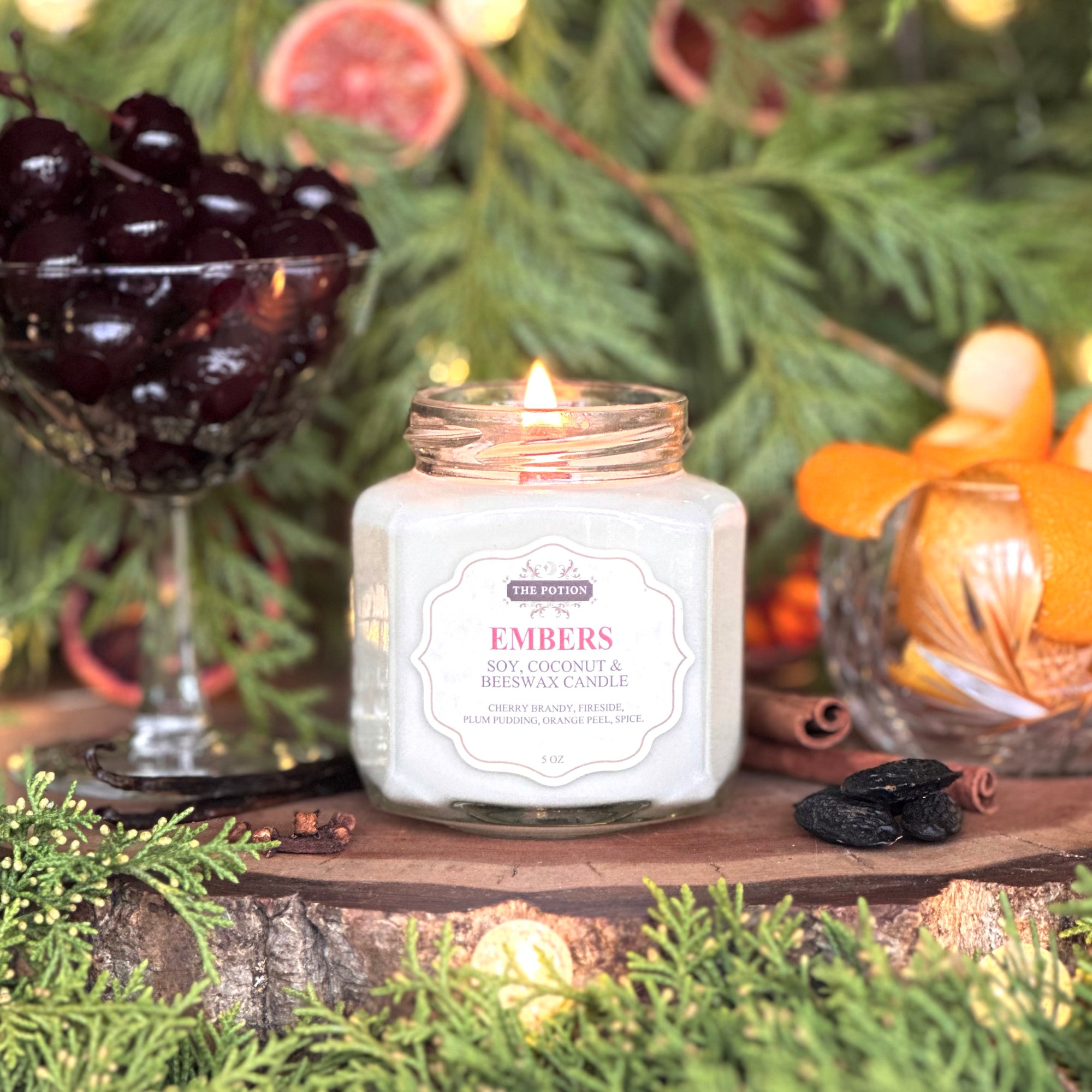 EMBERS. Soy, Coconut & Beeswax Candle