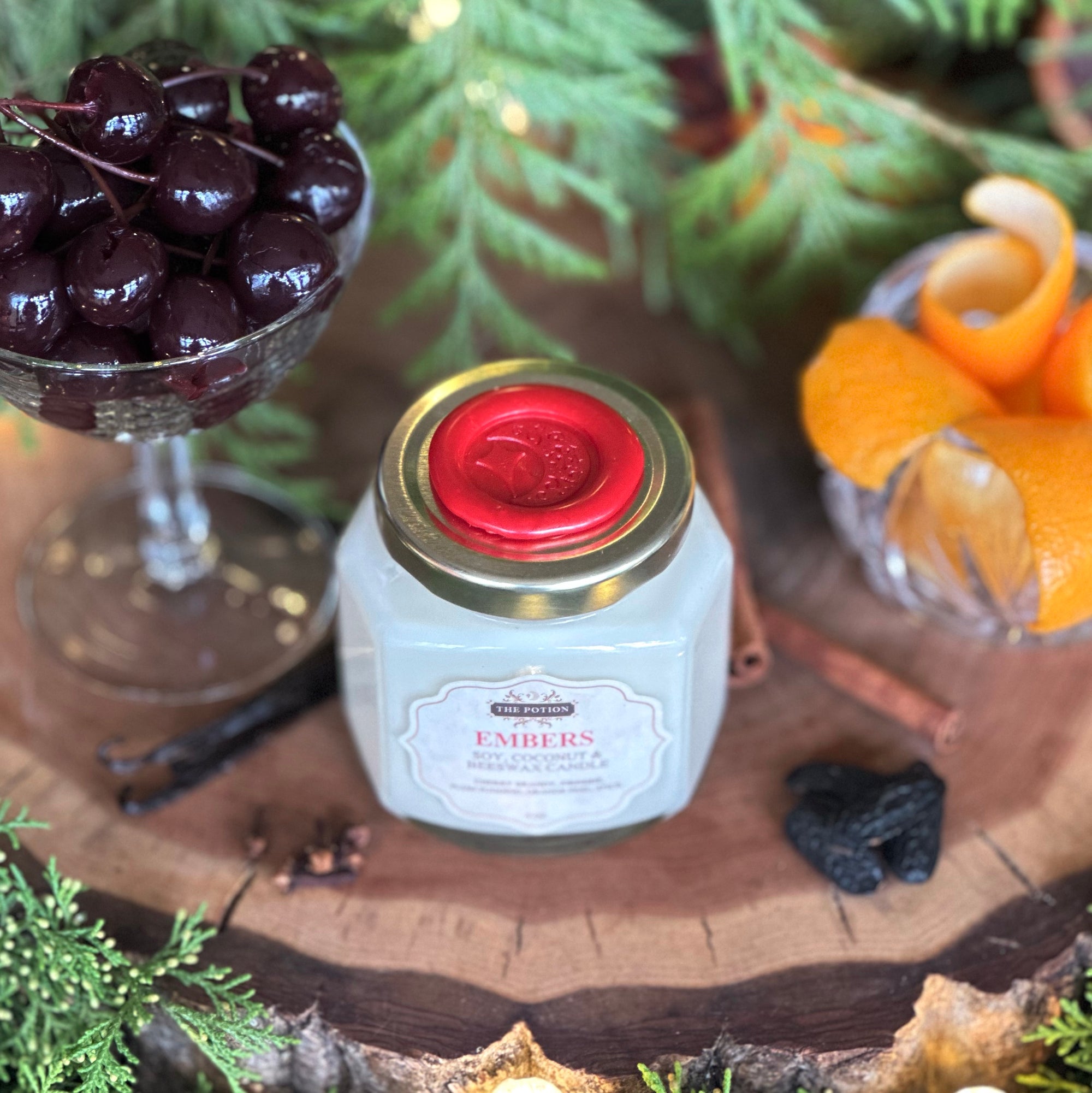 EMBERS. Soy, Coconut & Beeswax Candle