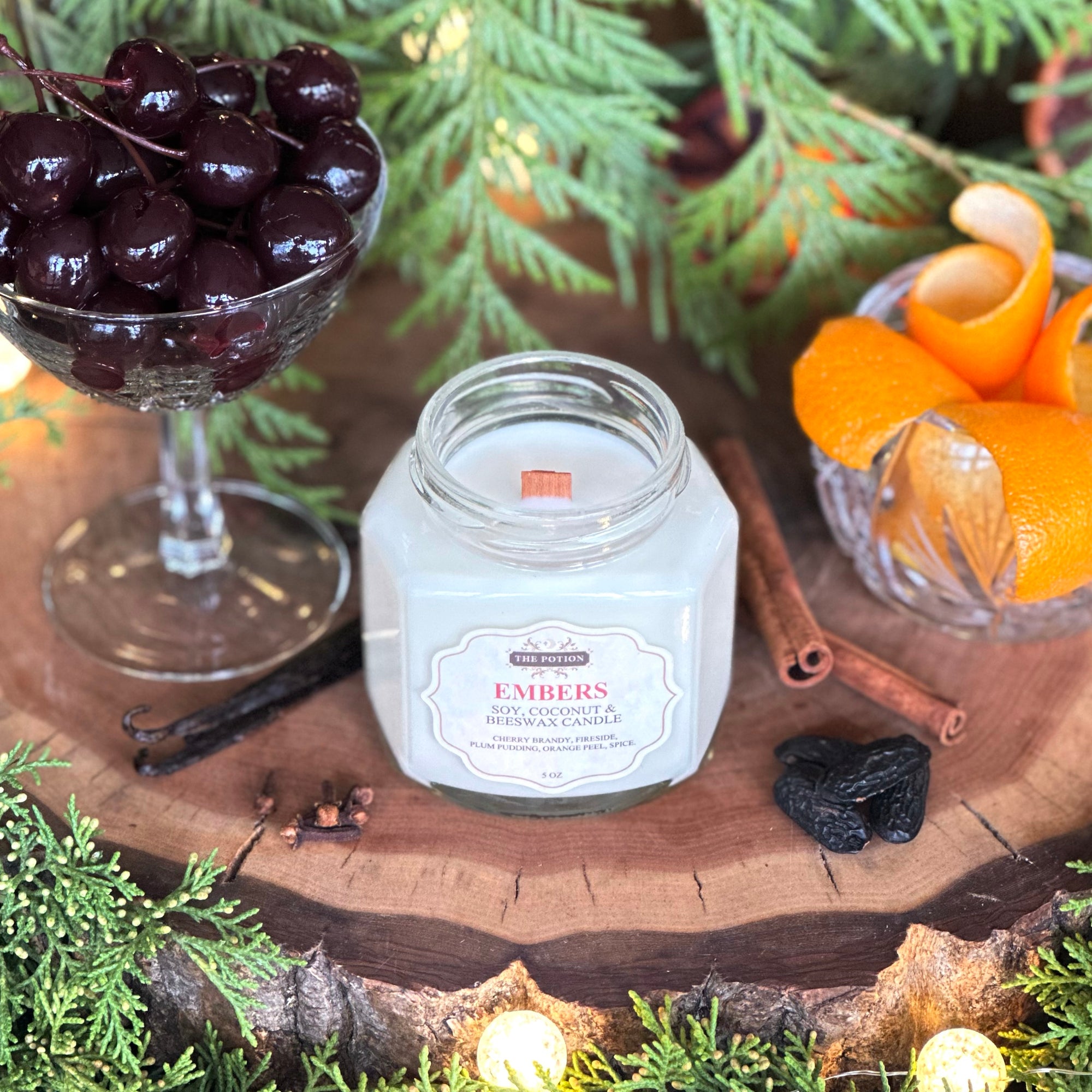 EMBERS. Soy, Coconut & Beeswax Candle