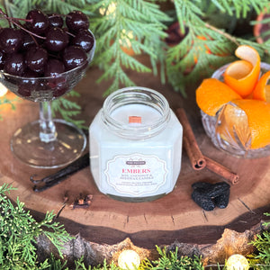 EMBERS. Soy, Coconut & Beeswax Candle