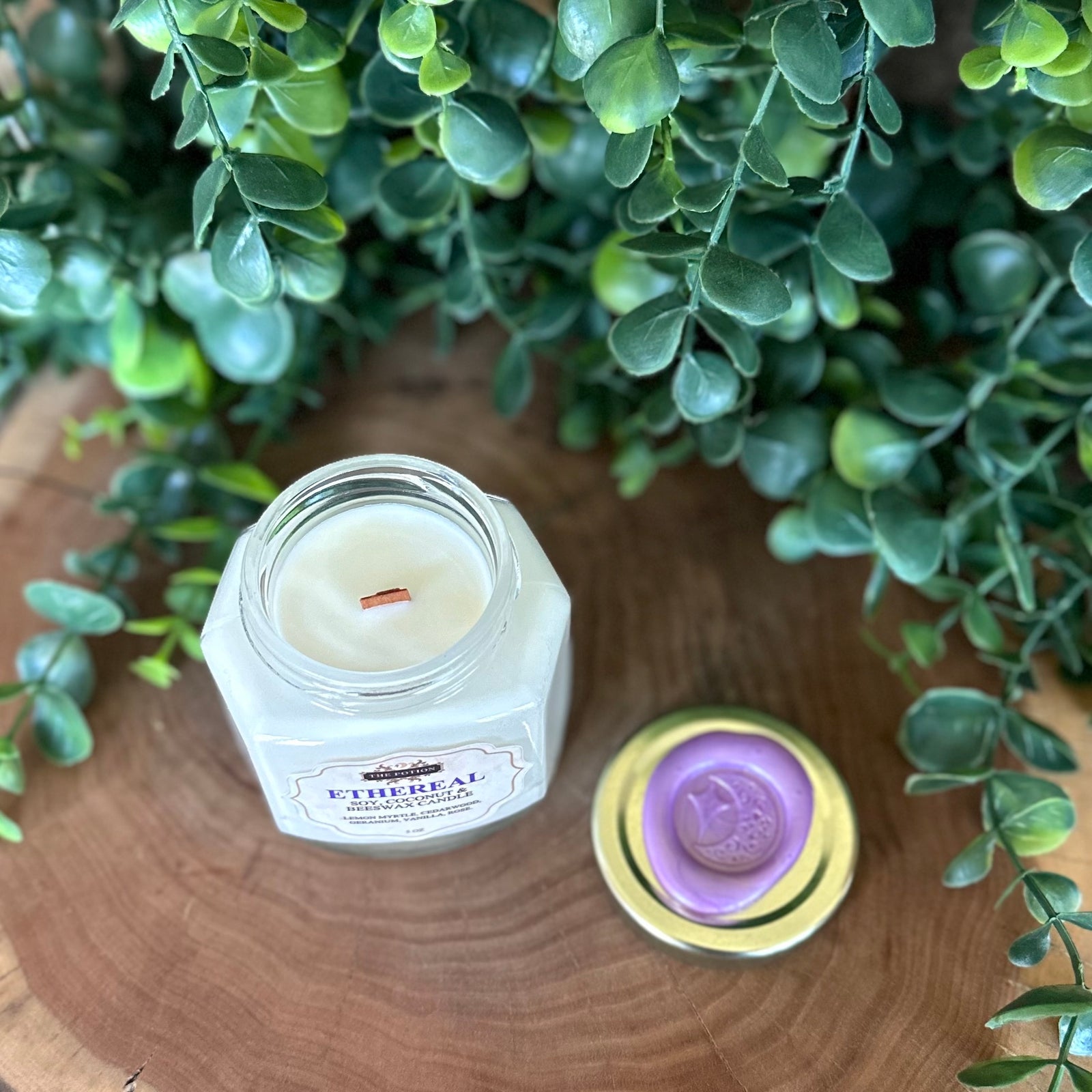 ETHEREAL. Soy, Coconut & Beeswax Candle