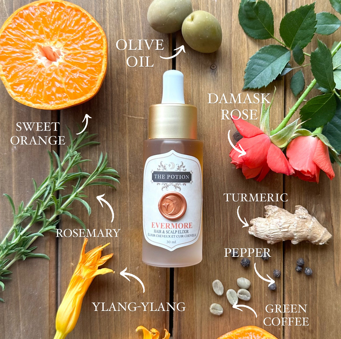 EVERMORE. Hair & Scalp Elixir