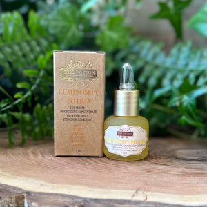 LUMINOSITY POTION. Eye Serum + Brightening Concentrate.