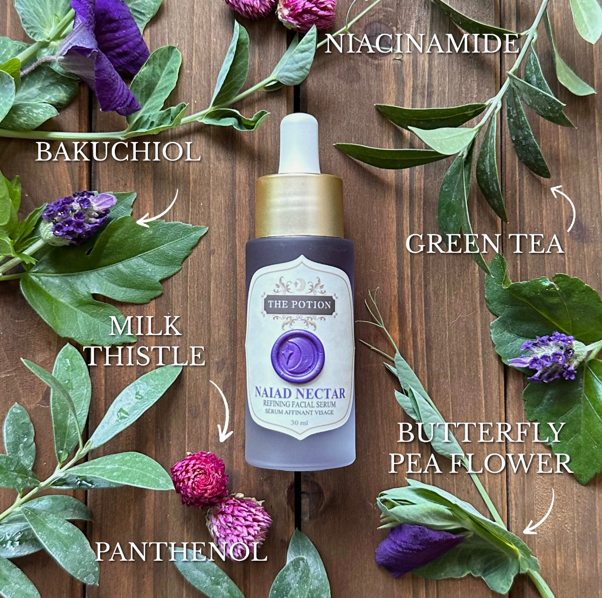 NAIAD NECTAR. Refining Facial Serum.