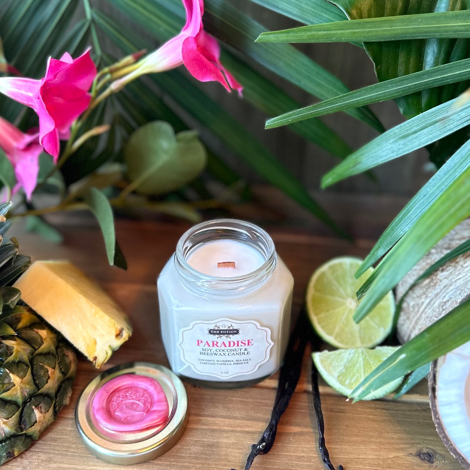 PARADISE Soy, Coconut & Beeswax Candle
