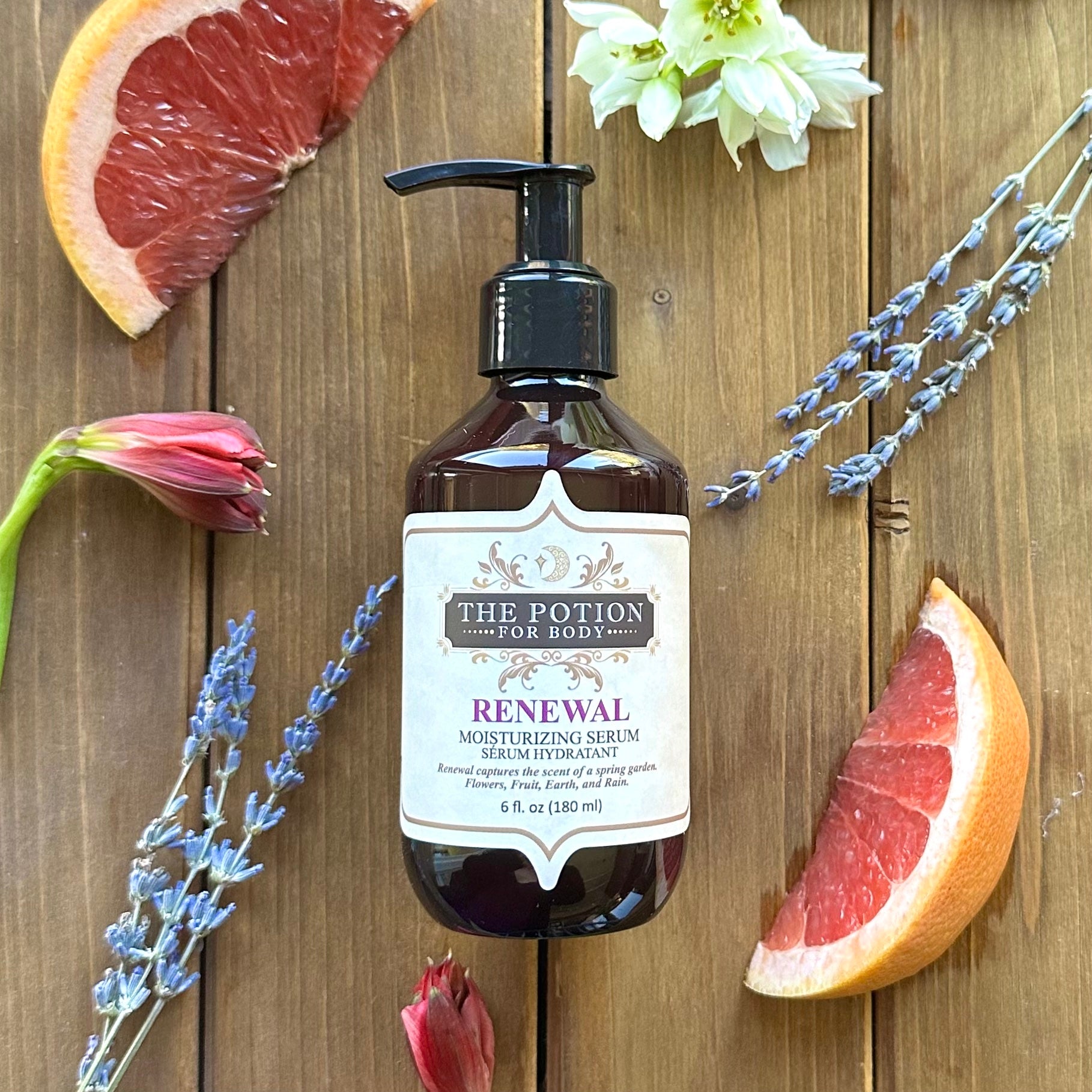 RENEWAL. Moisturizing serum for Luxurious Nourishment.