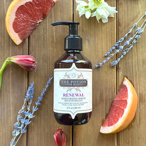RENEWAL. Moisturizing serum for Luxurious Nourishment.