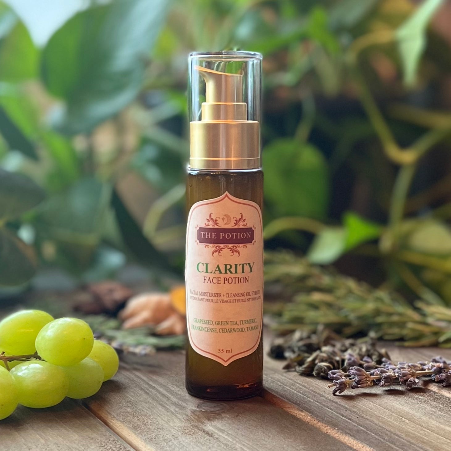 CLARITY. Facial Moisturizer + Cleansing Oil Hybrid.