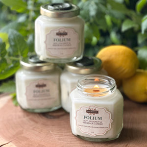 FOLIUM. Soy, Coconut & Beeswax Candle