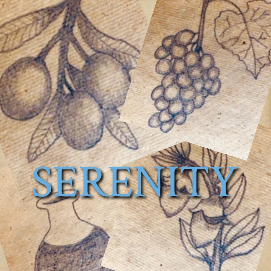 SERENITY.  Unscented Body Serum for Sensitive Skin.