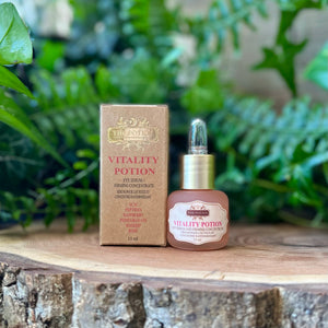 VITALITY POTION. Eye Serum + Firming Concentrate.